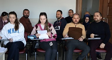 Teleferik personeline İngilizce eğitimi verildi