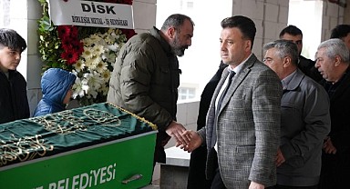 Türel'den Muhtar Topçu'ya taziye ziyareti