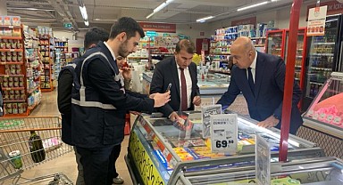 Bayram öncesi marketler tek tek denetleniyor!