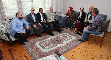 Bıyık, gönül ziyaretlerine devam ediyor