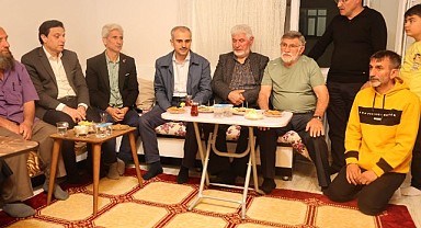 Bünyamin Çiftçi, esnaflarla bir araya geldi