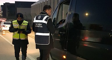 Büyükşehir’den korsan servisi denetimi yaptı