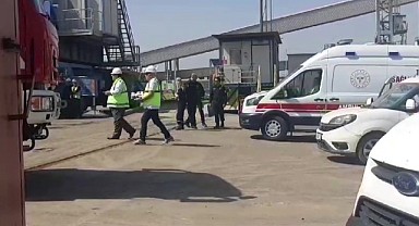 Demirli gemide yangın paniği! 5 kişi dumandan etkilendi