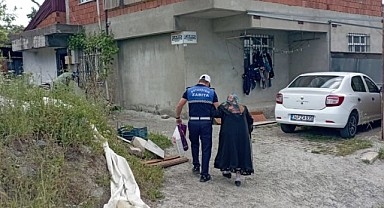 Fatma teyzenin imdadına zabıta yetişti