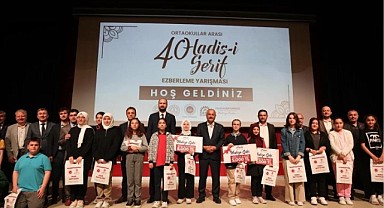 Hadis-i Şerif Ezberleme Yarışması'nda ödüller verildi