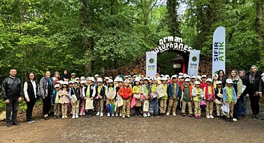 İlkokul öğrencilerine geri dönüşüm anlatıldı