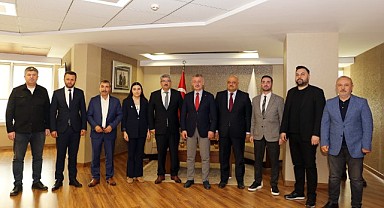 KOTO heyeti, Büyükakın’ı ziyaret etti