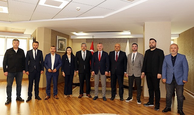 KOTO heyeti, Büyükakın’ı ziyaret etti