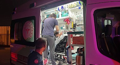 Otomobille taksi çarpıştı! 1 kişi yaralandı