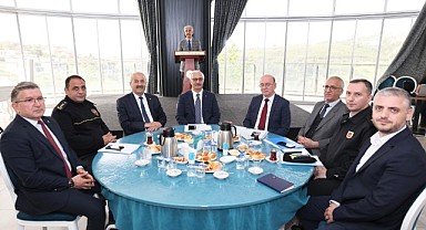 Özyiğit ve Büyükgöz mahalle muhtarlarını ağırladı