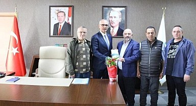 Trabzonlular Derneği, Soba'ya tebrik ziyaretinde bulundu