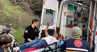 Trafik kazası silahlı bitti! İki kardeş bacağından vuruldu