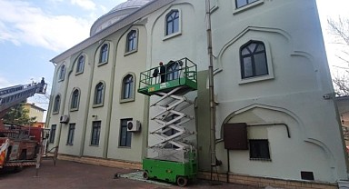 Yavuz Selim Camii’nin dış cephesini yeniledi