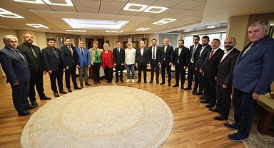 Büyükakın, STK'ları makamında ağırladı