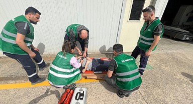 Büyükşehir İtfaiyesi acil durum ekiplerine eğitim verdi