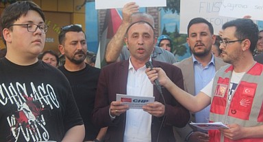 CHP Çayırova, İsrail soykırımını kınadı