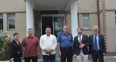DDC Başkanı Öztürk, Dilovası Emniyeti'ni ziyaret etti