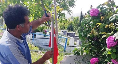 Dilovası’nda şehitliklerin bakımı yapıldı