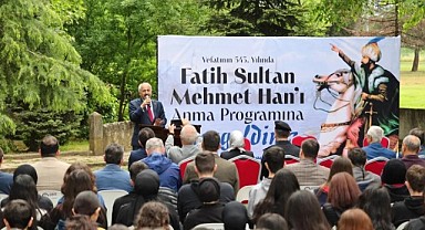 Fatih Sultan Mehmet Han Hünkar Çayırı’nda anıldı