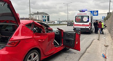 Gebze’de feci kaza! 3 kişi yaralandı