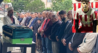 Genç sporcu son yolculuğuna uğurlandı!