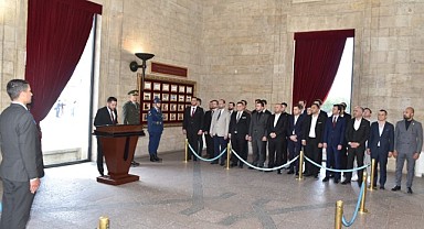 TOBB Marmara GGK, Anıtkabir'i ziyaret etti