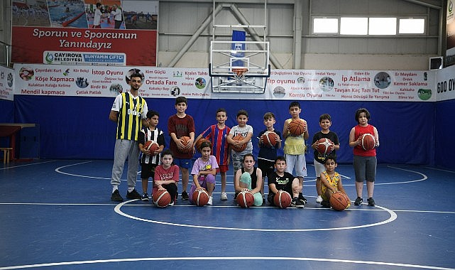 Çayırova'da yaz spor okullarında kayıtlar başladı