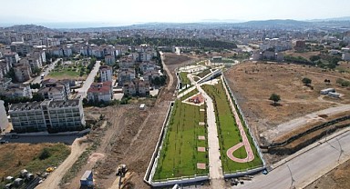Çayırova Millet Bahçesi’nde yollar asfaltlanıyor