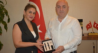 DDC Makine Başkanvekili Öztürk, Bıyık'la bir araya geldi