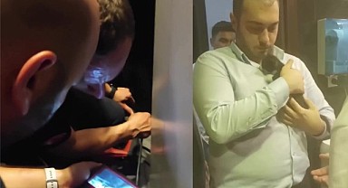 Duvar arasına sıkışan kedinin imdadına koştular!