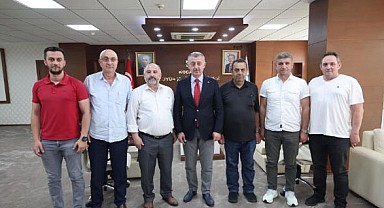 Gebze Trabzonlular Derneği'nden Büyükakın'a ziyaret