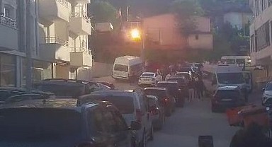 Gelin almada havaya açılan ateş, elektrik kablosunu kopardı!