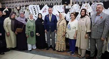 KO-MEK'li kadınların el emeği ürünleri çok beğenildi