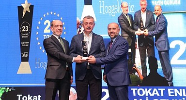 Tokatlılar, Büyükakın'a jüri özel ödülü takdim etti