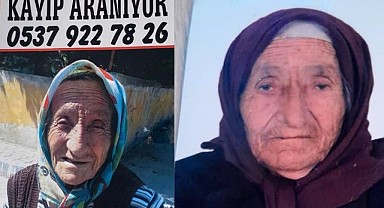87 yaşındaki Alzheimer hastası kadın bulunamadı