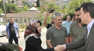 Ali Babacan Memiş'in ailesine taziye ziyaretinde bulundu