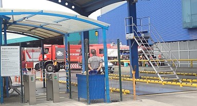 Alüminyum fabrikasında yangın çıktı!