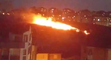 Aşıklar Tepesi’nde çıkan yangın korkuttu!