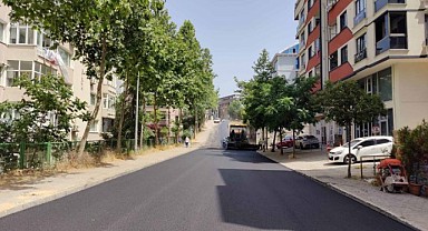 Bozulan yollar tek tek yapılıyor!