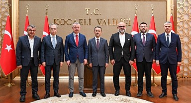 Büyükakın, Vali Aktaş'a hayırlı olsun ziyaretinde bulundu