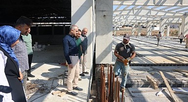 Çiftçi, Sporcu Fabrikası’nda incelemelerde bulundu