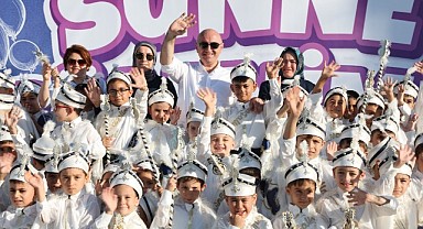 Darıca'da 500 çocuk erkekliğe ilk adımı attı