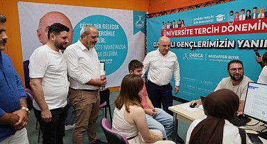 Darıcalı gençlere ücretsiz tercih desteği veriliyor