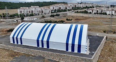 Dilovası halı sahasına kavuşmaya gün sayıyor