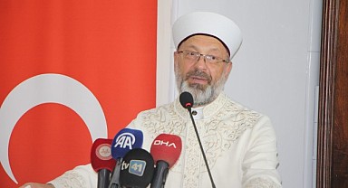 Erbaş, “Dünyayı iyilik değiştirir”