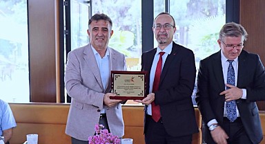 GTO'ya Atanan Ali Rıza Aydemir GTÜ'ye veda etti