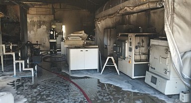 GTÜ'de yangın paniği! Maddi hasar oluştu
