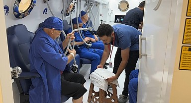 Hiperbarik Oksijen Merkezi, hastaların umudu oldu