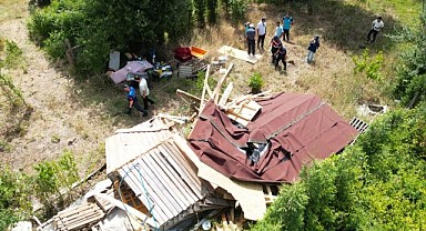 Kartepe’de kaçak yapılan bungolovllar yıkıldı!