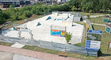 Kartepe’ye skate park inşa edildi